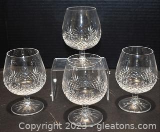 Set of 4 Brandy Glasses O’Hara by Galway